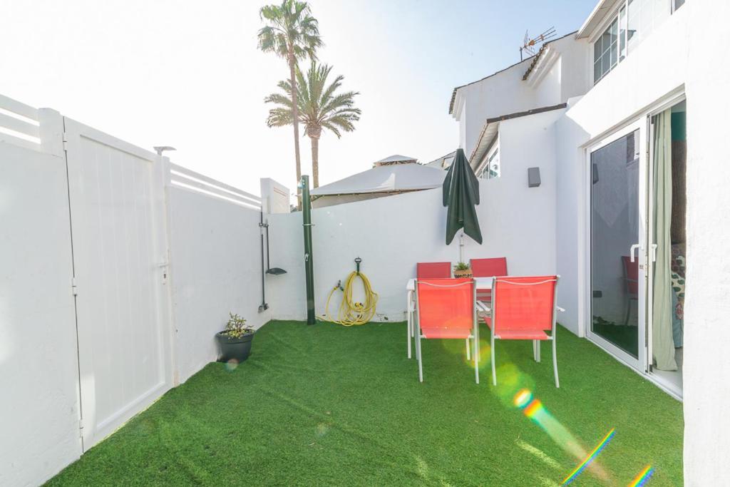 Deluxe Duplex Bungalow Private Parking Maspalomas  Bagian luar foto