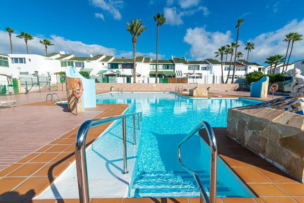 Deluxe Duplex Bungalow Private Parking Maspalomas  Bagian luar foto