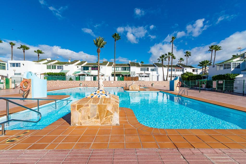 Deluxe Duplex Bungalow Private Parking Maspalomas  Bagian luar foto