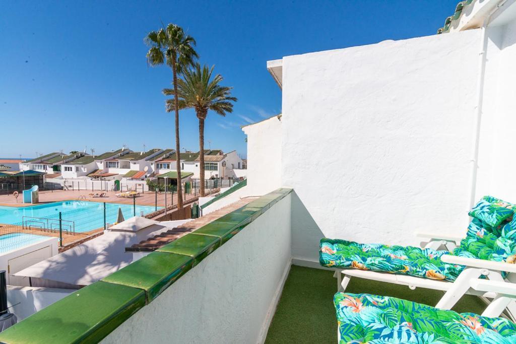 Deluxe Duplex Bungalow Private Parking Maspalomas  Bagian luar foto