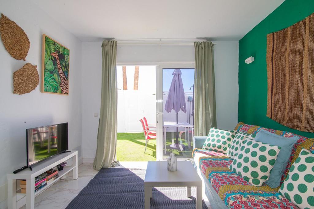 Deluxe Duplex Bungalow Private Parking Maspalomas  Bagian luar foto