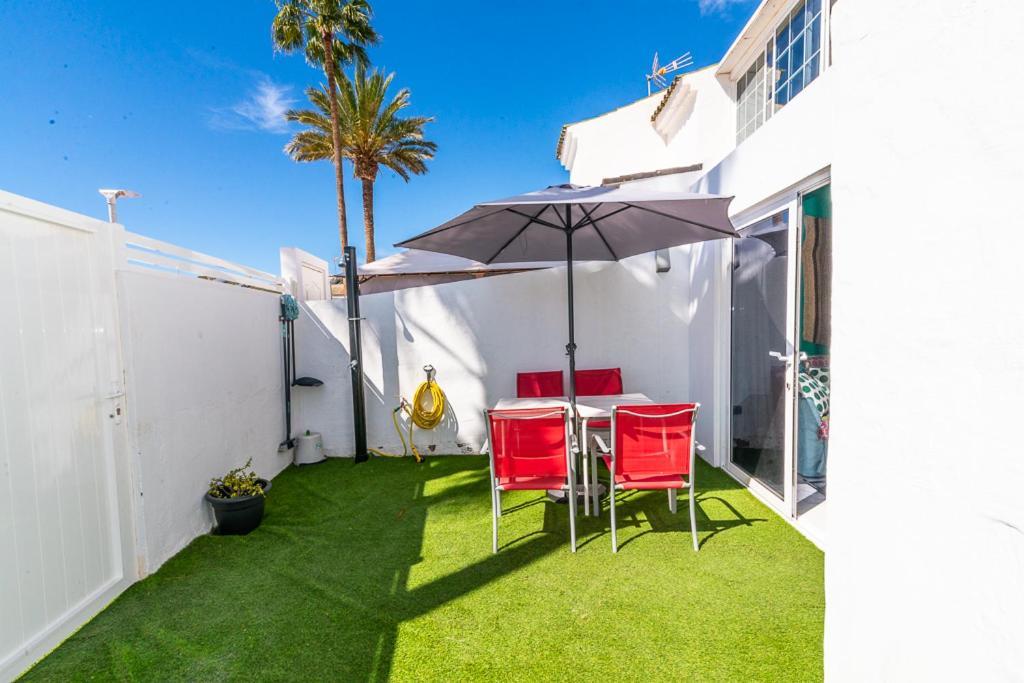 Deluxe Duplex Bungalow Private Parking Maspalomas  Bagian luar foto